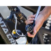 Topeak - pompă suspensii bicicletă Pocketshock DXG XL (TPSDXG-XL) - argintiu negru