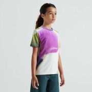 Tricou copii SPECIALIZED Youth SS Trail - Birch White/Multi Spindrift S