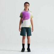 Tricou copii SPECIALIZED Youth SS Trail - Birch White/Multi Spindrift S