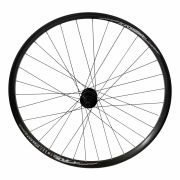 Roata spate CROSSER X18 32H 28/29" Thru-Axle - Frana disc (CenterLock) cu butuc Shimano FH-MT410 | capsata