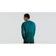 Tricou SPECIALIZED Men's Trail LS - Tropical Teal