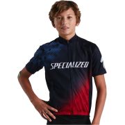 Tricou SPECIALIZED RBX Comp Youth SS - Navy Rosu