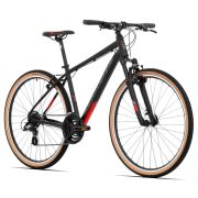 Bicicleta Rock Machine Crossride 100 29 Matte Black/Grey/Red 22.0 - (XL)