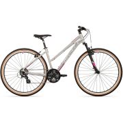 Bicicleta Rock Machine Crossride 100 Lady 29 Gloss Grey/Grey/Crimson 17.0 - (M)