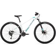 Bicicleta Rock Machine Catherine 20-29 29 Gloss White/Petrol/Neon Cyan 17.0 - (M)