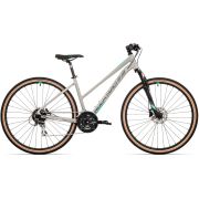 Bicicleta Rock Machine Crossride 300 Lady 29 Gloss Grey/Grey/Mint 19.0 - (L)