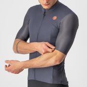 Tricou cu maneca scurta Castelli Endurance Elite Antracit XXL