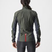 Jacheta de vant Castelli Squadra Stretch W de dama Kaki XL