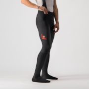 Pantaloni lungi cu bretele Castelli Velocissimo 5 Negru/Rosu Reflex XXXL