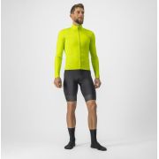 Tricou cu maneca lunga Castelli PRO Thermal Mid LS Galben Fluo XL