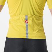 Tricou cu maneca scurta Castelli Classifica Galben