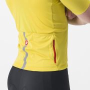 Tricou cu maneca scurta Castelli Classifica Galben