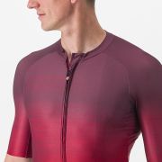 Tricou cu maneca scurta Castelli Aero Race 6.0 Visiniu