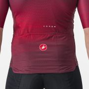 Tricou cu maneca scurta Castelli Aero Race 6.0 Visiniu