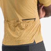Tricou cu maneca scurta Castelli Unlimited Terra Galben
