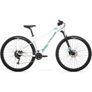 Bicicleta Rock Machine Catherine 20-29 29 Gloss White/Petrol/Neon Cyan 19.0 - (L)
