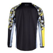 Bluza Force Reckless Maneca Lunga Black-Yellow-Grey M