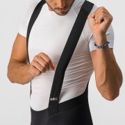 Pantaloni trei sferturi cu bretele Castelli Sorpasso RoS Negru L