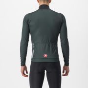 Tricou cu maneca lunga Castelli Entrata Thermal Verde Inchis XXL