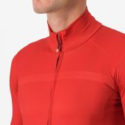 Tricou cu maneca lunga Castelli PRO Thermal Mid LS Rosu M