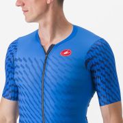 Costum de triatlon cu maneca scurta Castelli PR 2 Speed Albastru/Bleumarin S