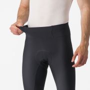 Pantaloni scurti cu bretele Castelli Espresso Negru XXL