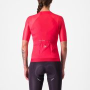 Tricou cu maneca scurta Castelli Aero PRO 7.0 W de dama Rosu