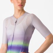 Tricou cu maneca scurta Castelli Climbers 4.0 W de dama Violet/Vernil/Mov