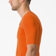 Tricou cu maneca scurta Castelli Premio Black Portocaliu