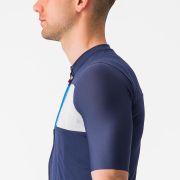 Tricou cu maneca scurta Castelli Prologo 7 Indigo/Albastru/Gri