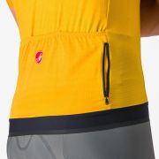 Tricou cu maneca scurta Castelli Unlimited Endurance Galben/Rosu