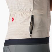 Tricou cu maneca scurta Castelli Unlimited Endurance Gri/Portocaliu