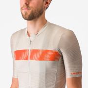 Tricou cu maneca scurta Castelli Unlimited Endurance Gri/Portocaliu
