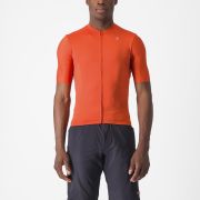 Tricou cu maneca scurta Castelli Unlimited Entrata 2 Portocaliu