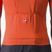 Tricou cu maneca scurta Castelli Unlimited Entrata 2 Portocaliu