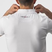 Tricou polo Castelli Race Day Alb