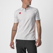 Tricou polo Castelli Race Day Alb