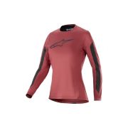 Bluza Alpinestars Stella A-Dura Dri Switch SS Jersey Burgundy