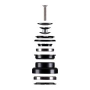 Cuvete Force A-Head 1 1/8 Al Tapered Negre