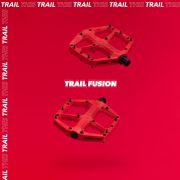 Look - pedale flat bicicleta MTB Trail Fusion - rosu