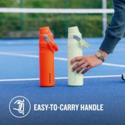 Stanley -termos tip sticla Aerolight Iceflow Fast Flow Lid bottle - verde deschis citrice - 591 ml