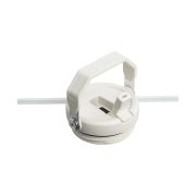 Stanley - termos tip sticla cu pai - Flip Straw Tumbler - alb polar - 890 ml