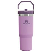 Stanley - termos tip sticla cu pai - Flip Straw Tumbler - mov deschis lila - 890 ml