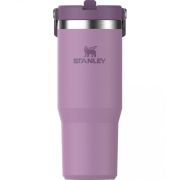 Stanley - termos tip sticla cu pai - Flip Straw Tumbler - mov deschis lila - 890 ml