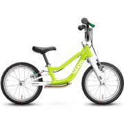 Woom - bicicleta copii 14" Woom 1 Plus, varsta recomandata 3-4.5 ani (95-110cm) - 4.2kg - galben fluo Lizard Lime