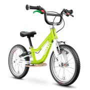 Woom - bicicleta copii 14" Woom 1 Plus, varsta recomandata 3-4.5 ani (95-110cm) - 4.2kg - galben fluo Lizard Lime