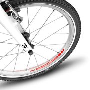 Woom - bicicleta copii 20" Woom 4, varsta recomandata 6-8 ani (115-130cm) - 7,7 kg - galben fluo Lizard Lime