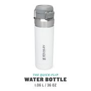 Stanley - termos tip bidon apa GO Quick Flip Water Bottle - alb polar - 1.06 Litri