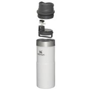 Stanley - termos tip cana cu buton Trigger Action Travel Mug - gri deschis cenusa - 354 ml