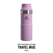 Stanley - termos tip cana cu buton Trigger Action Travel Mug - mov deschis liliac - 354 ml